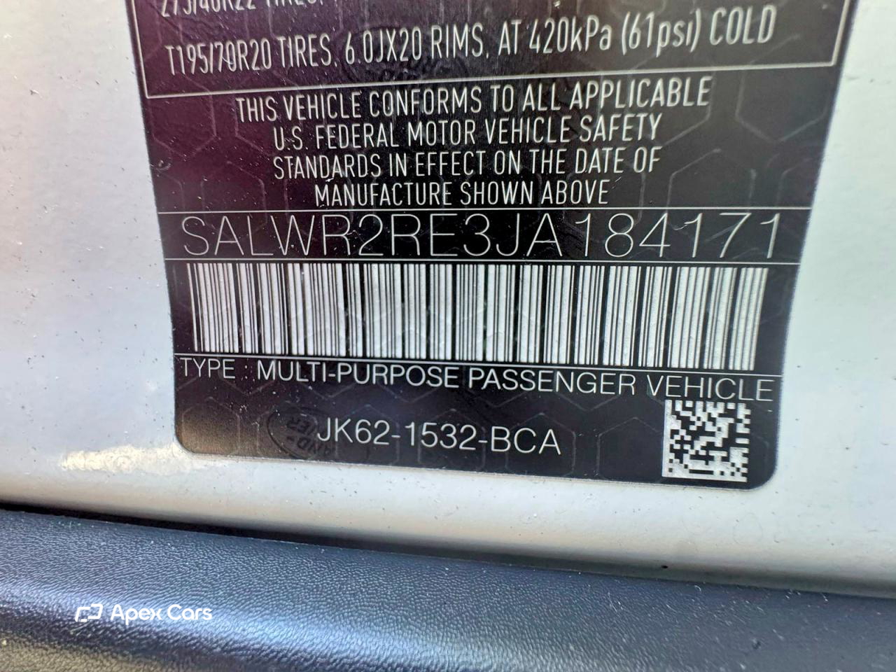 Land Rover Range Rover 2018