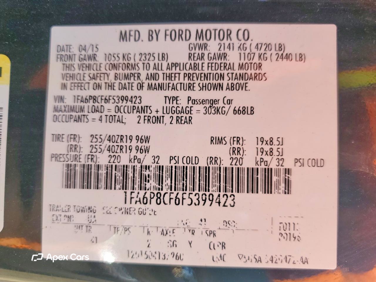 Ford Mustang 2015