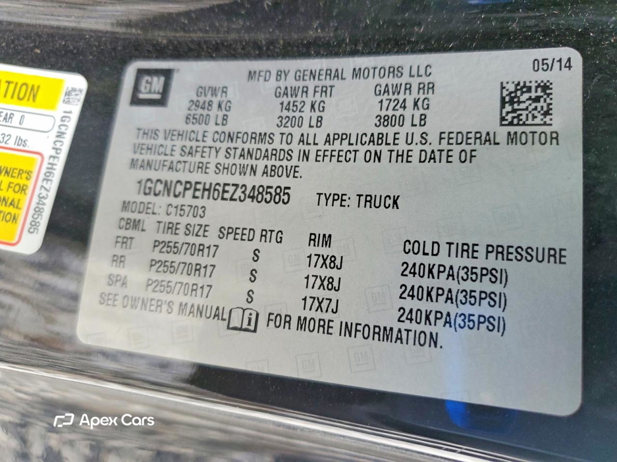 Chevrolet Silverado 2014