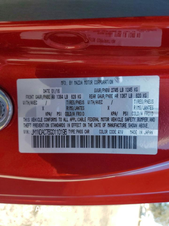 Mazda MX-5 2016