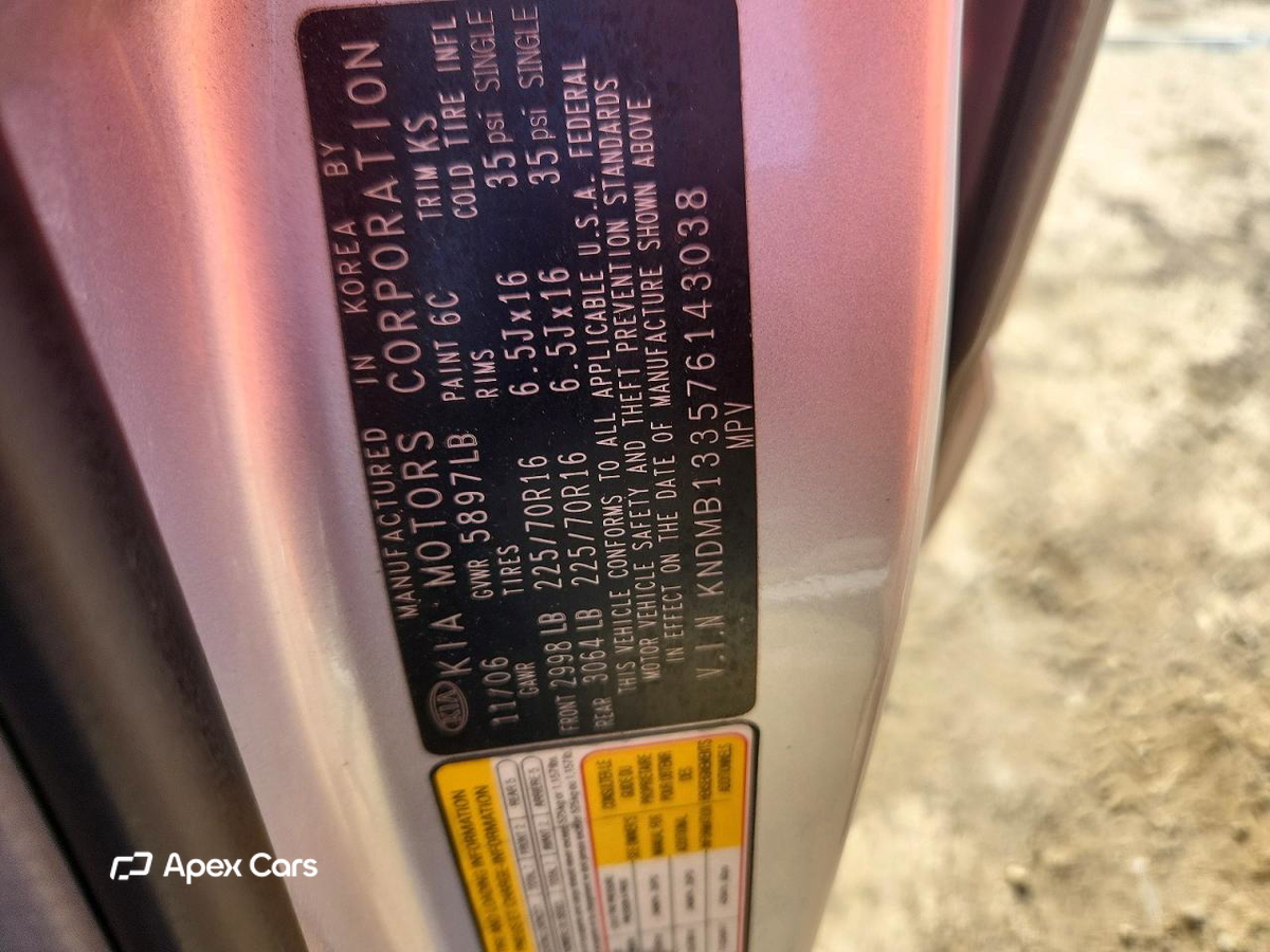 Kia Sedona 2007