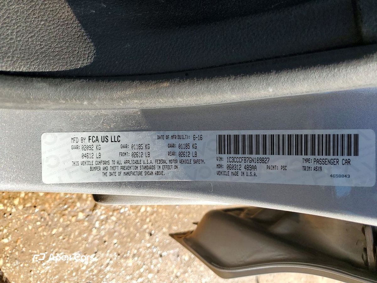 Chrysler 200 2016