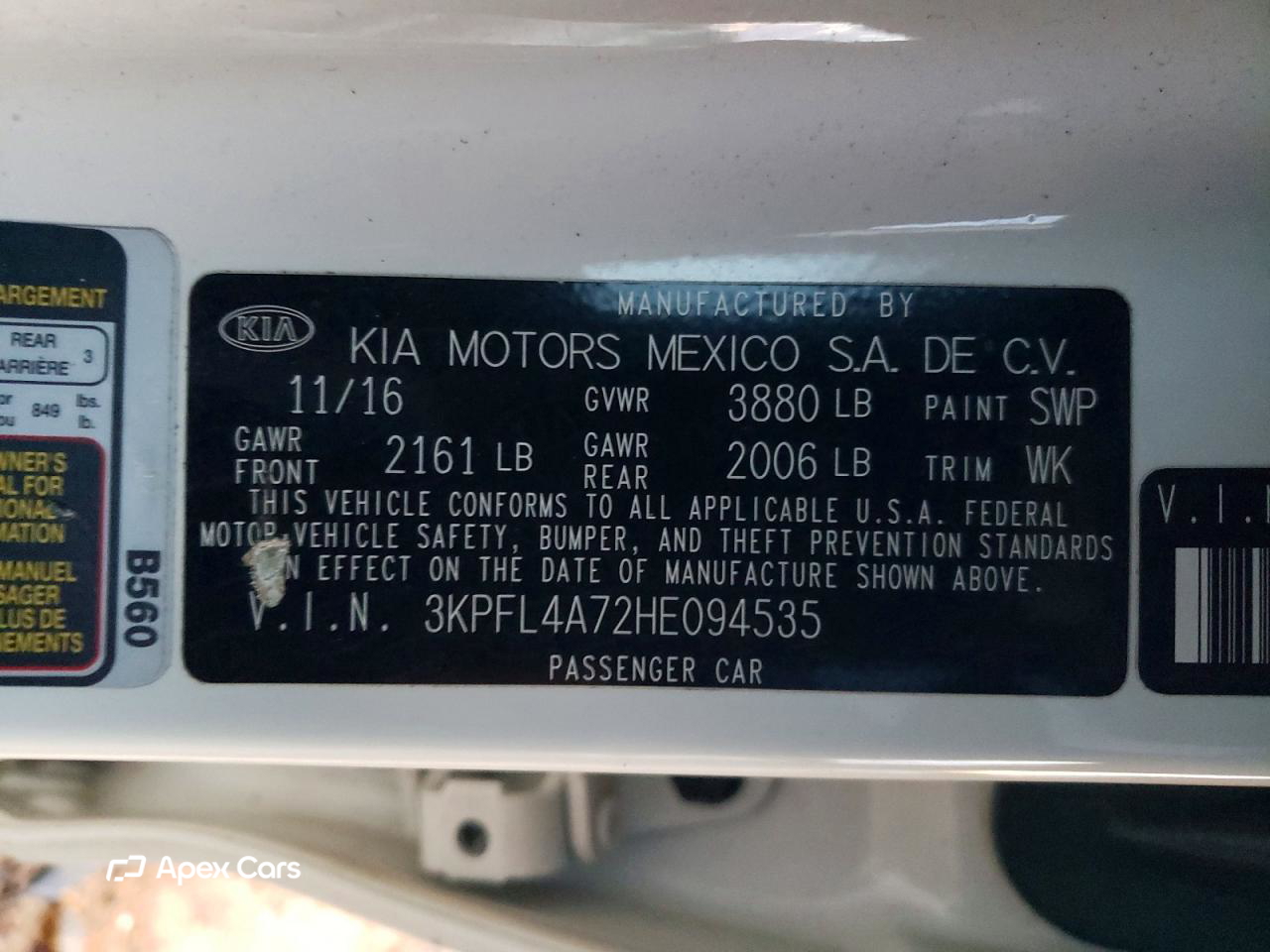 Kia Forte 2017
