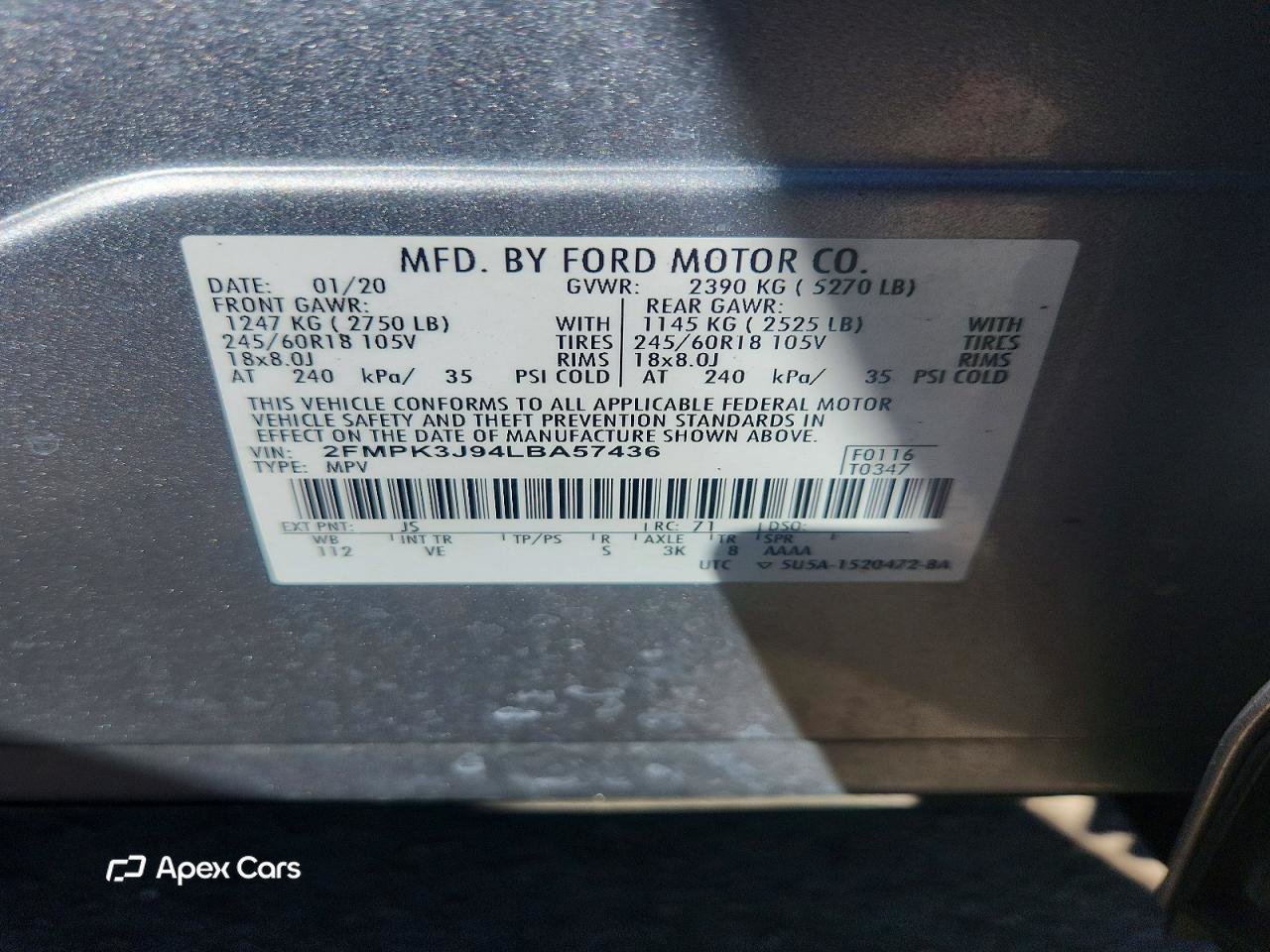 Ford Edge 2020