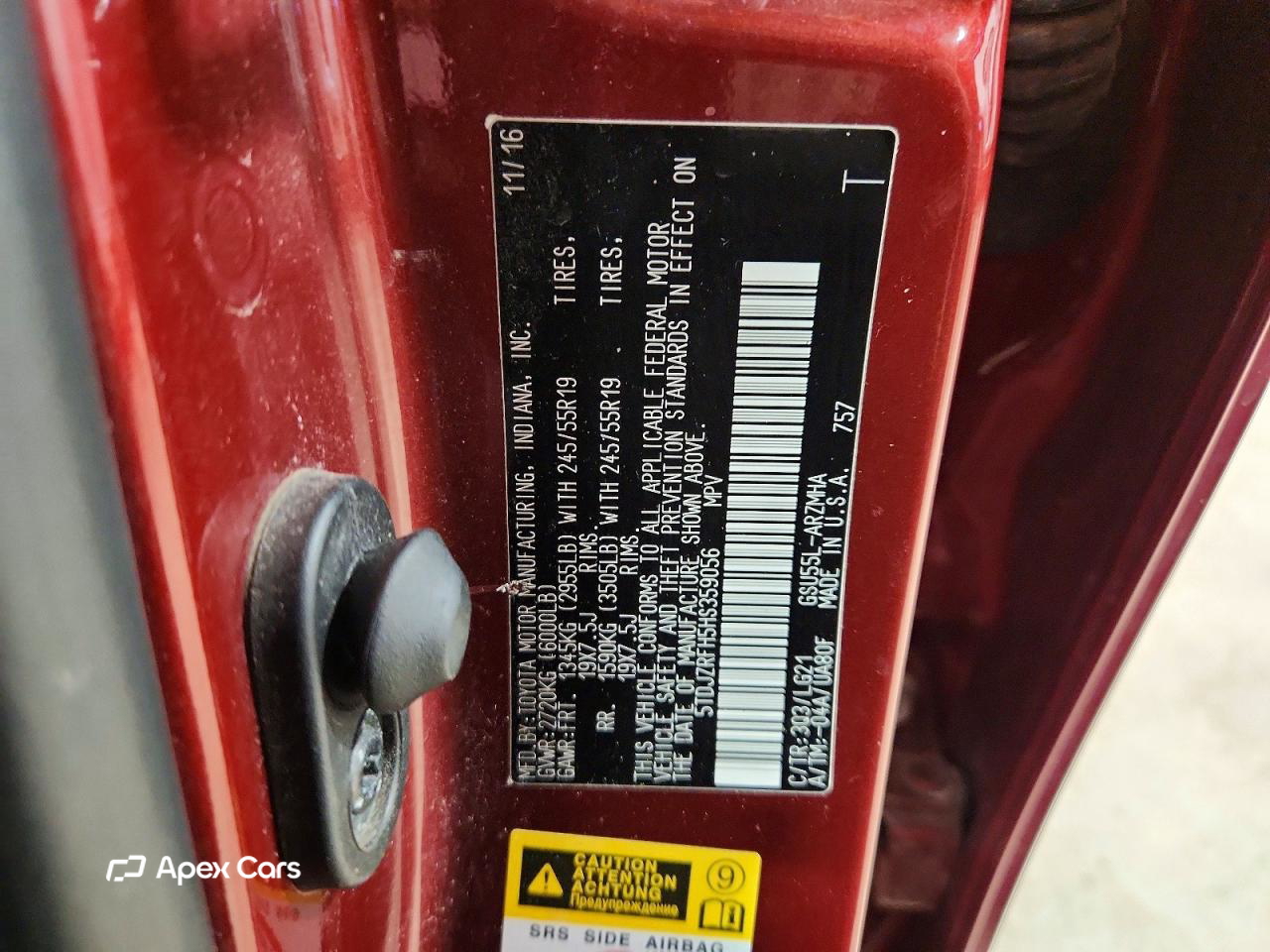 Toyota Highlander 2017