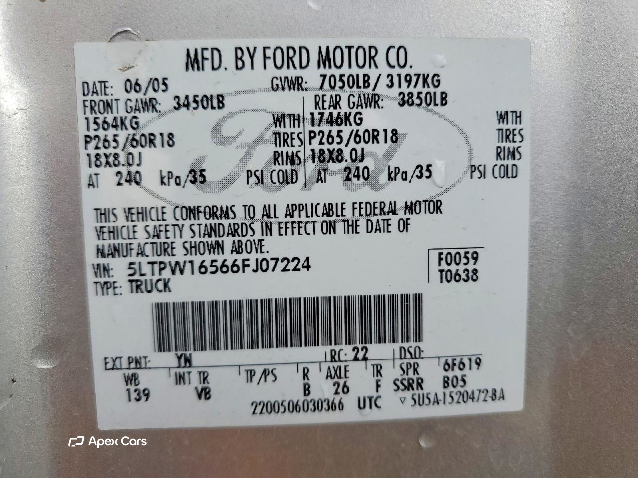 Lincoln Mark LT 2006