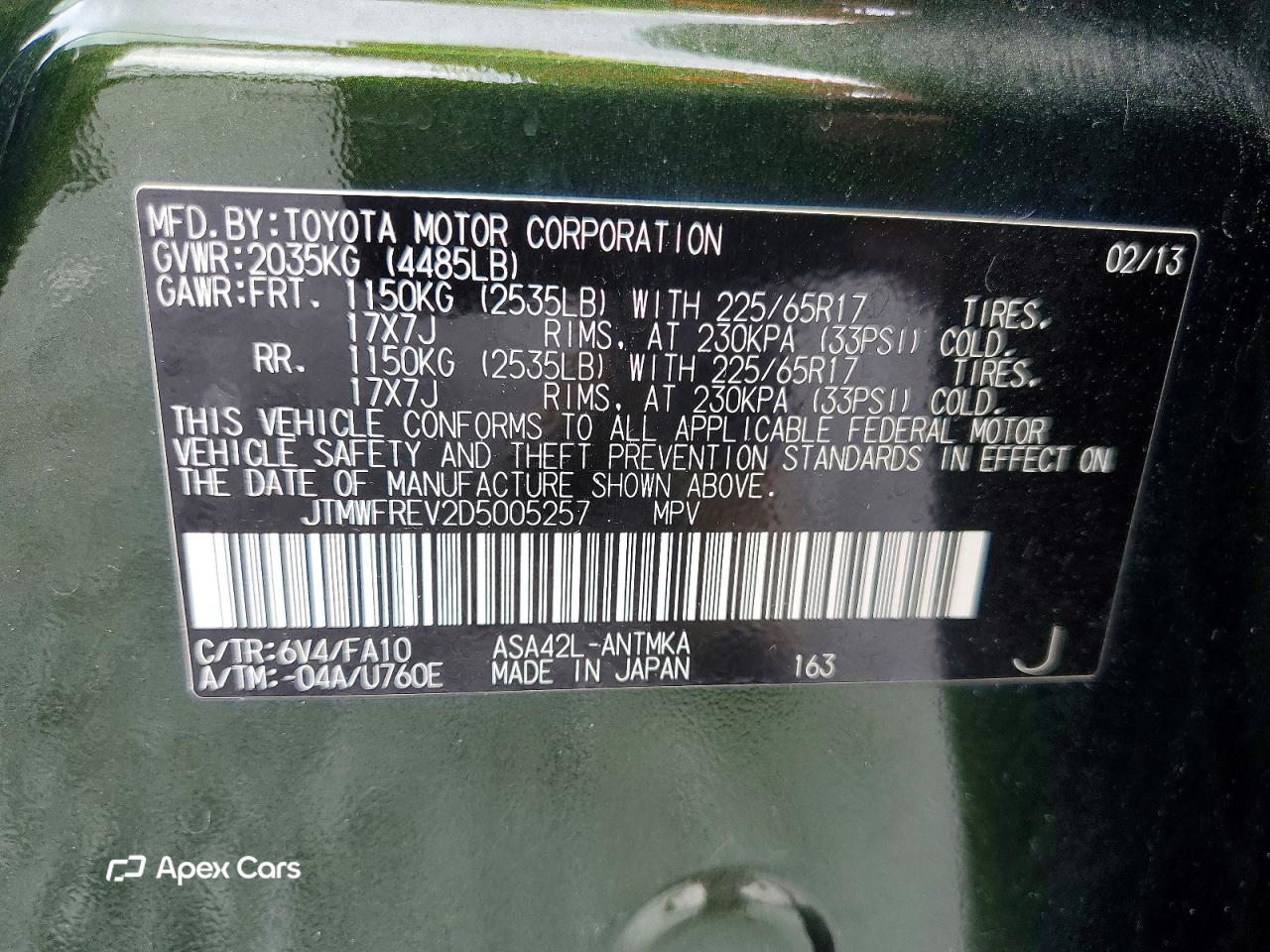 Toyota RAV 4 2013