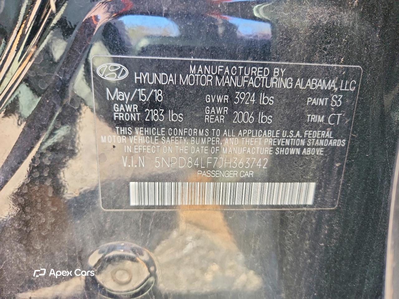 Hyundai Elantra 2018