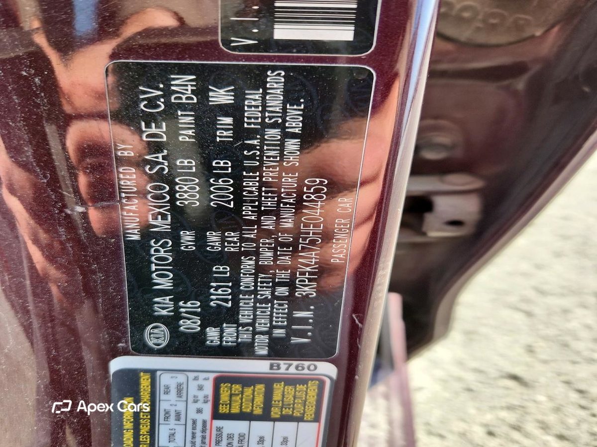 Kia Forte 2017