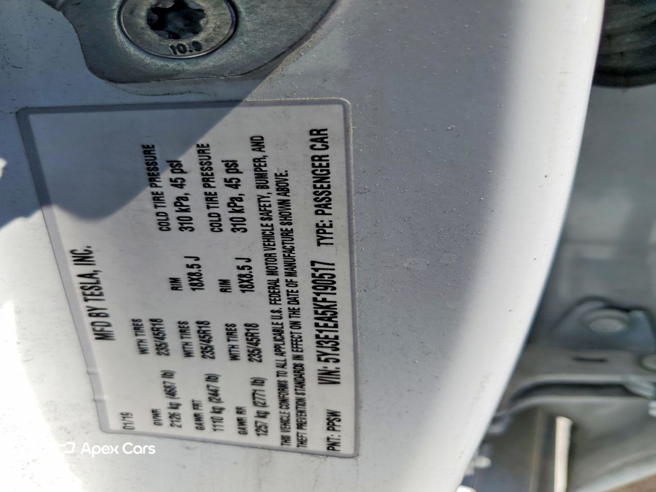 Tesla Model 3 2019
