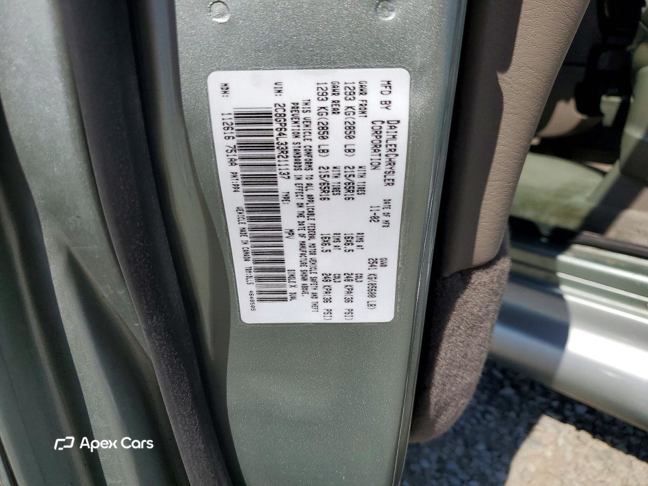Chrysler Voyager 2003