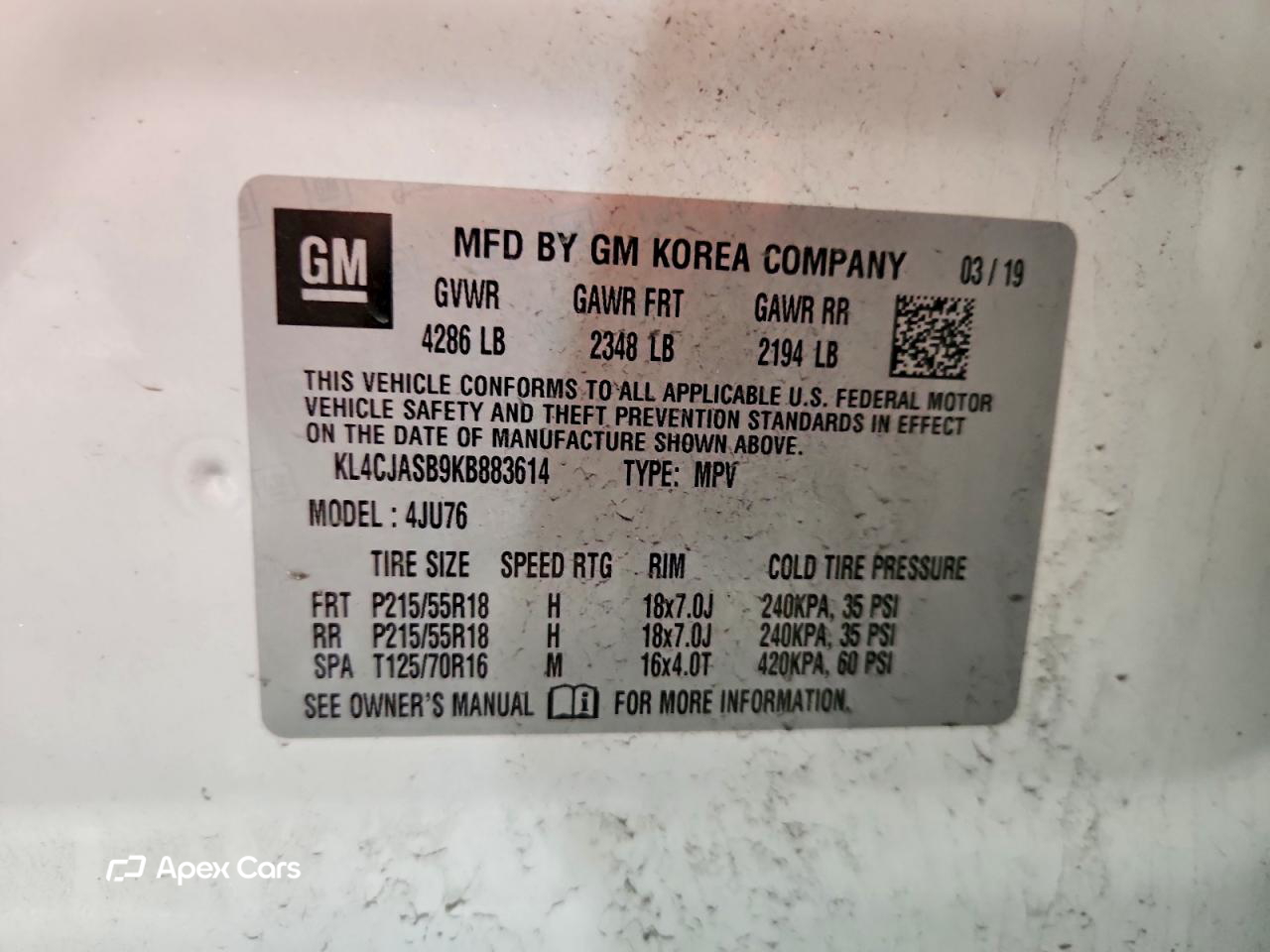 Buick Encore 2019
