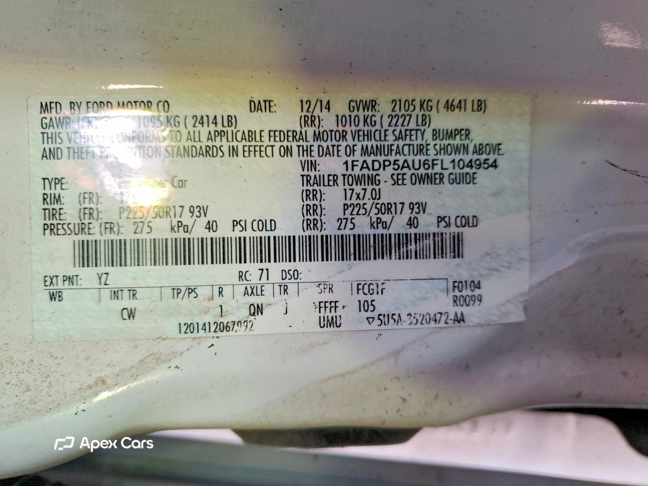 Ford C-MAX 2015