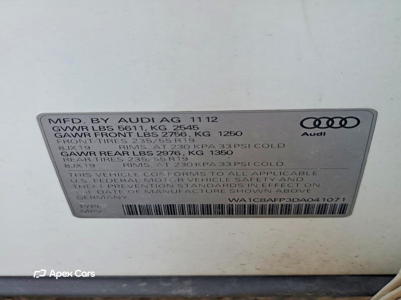 Audi Q5 2013