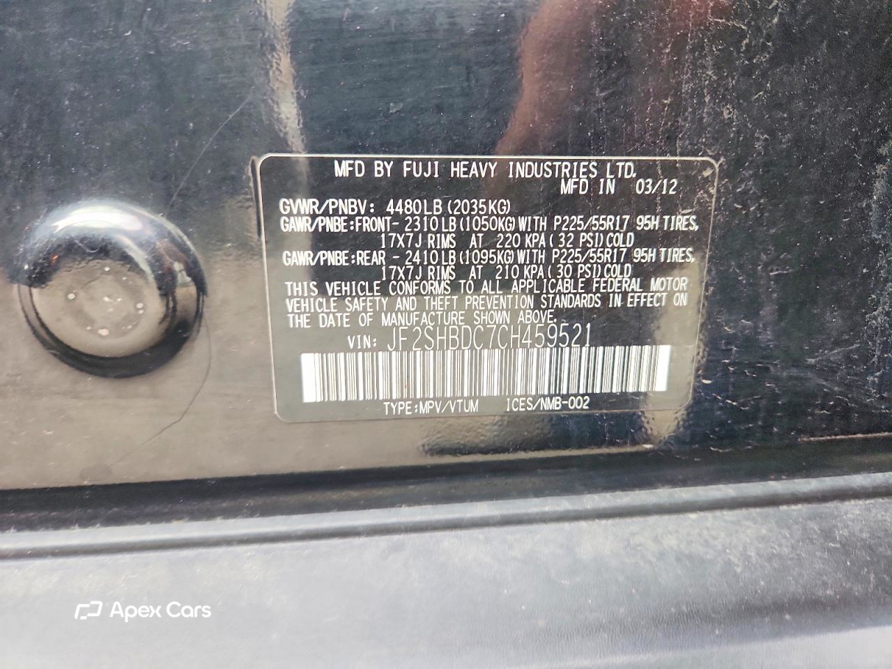 Subaru Forester 2012