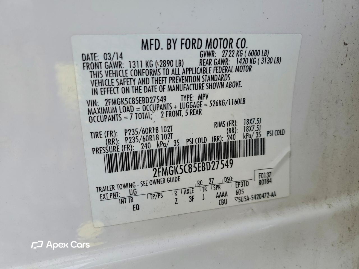 Ford Flex 2014