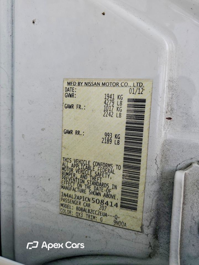 Nissan Altima 2012