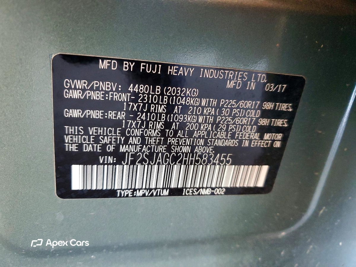 Subaru Forester 2017