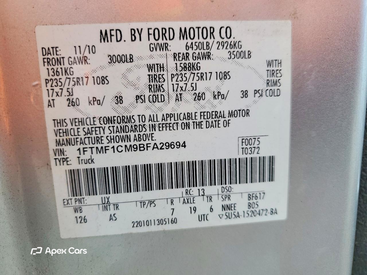 Ford F-150 2011