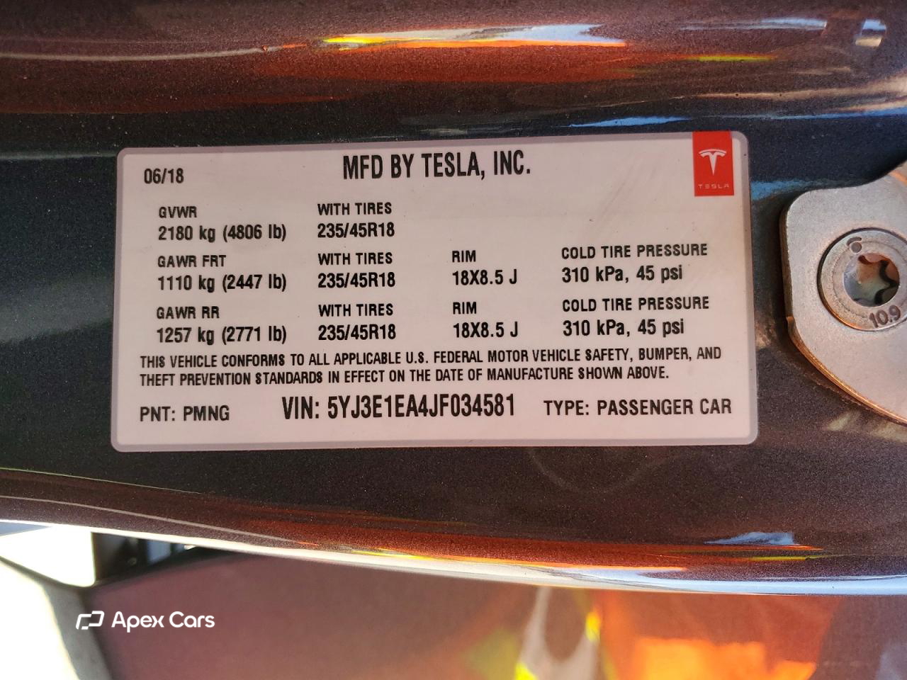 Tesla Model 3 2018
