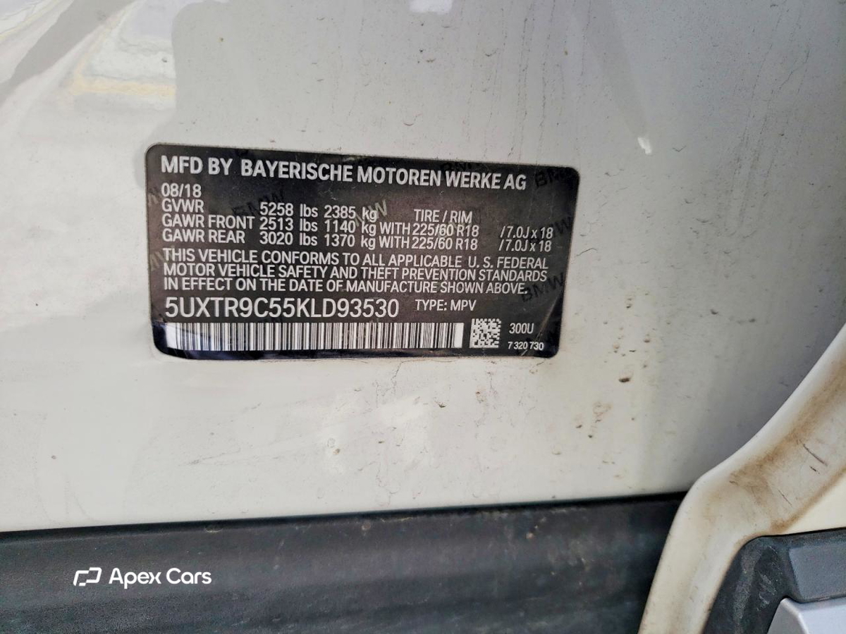 BMW X3 2019