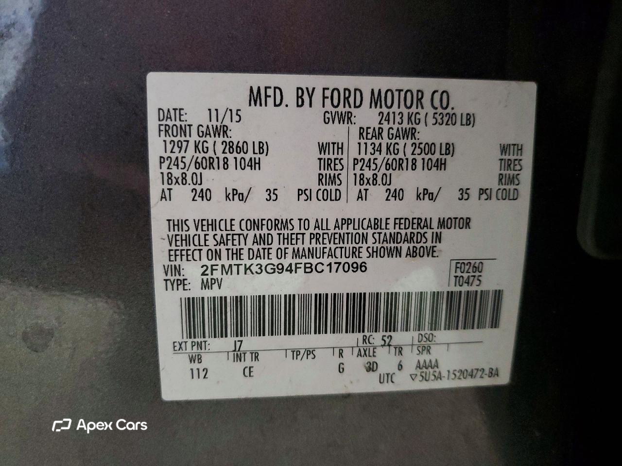 Ford Edge 2015