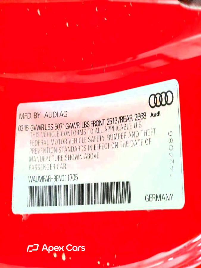 Audi A5 2015