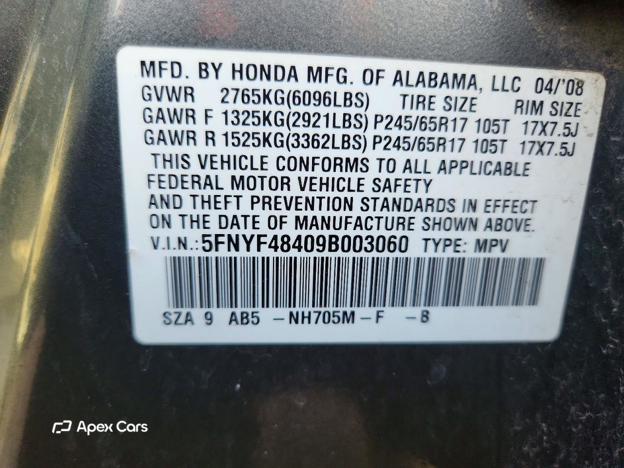 Honda Pilot 2009