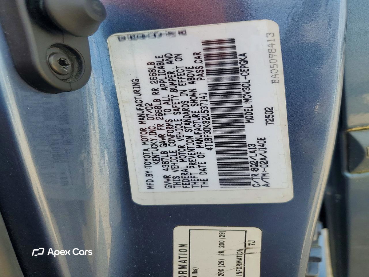 Toyota Camry 2002
