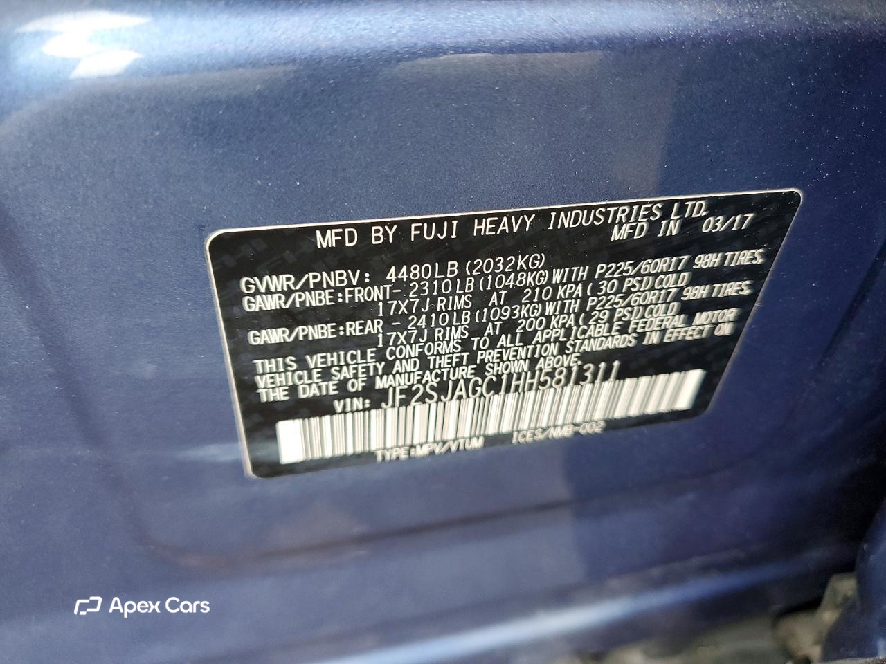 Subaru Forester 2017