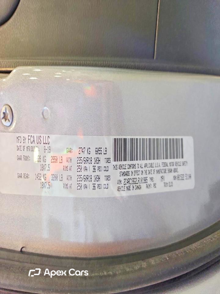 Chrysler Pacifica 2020