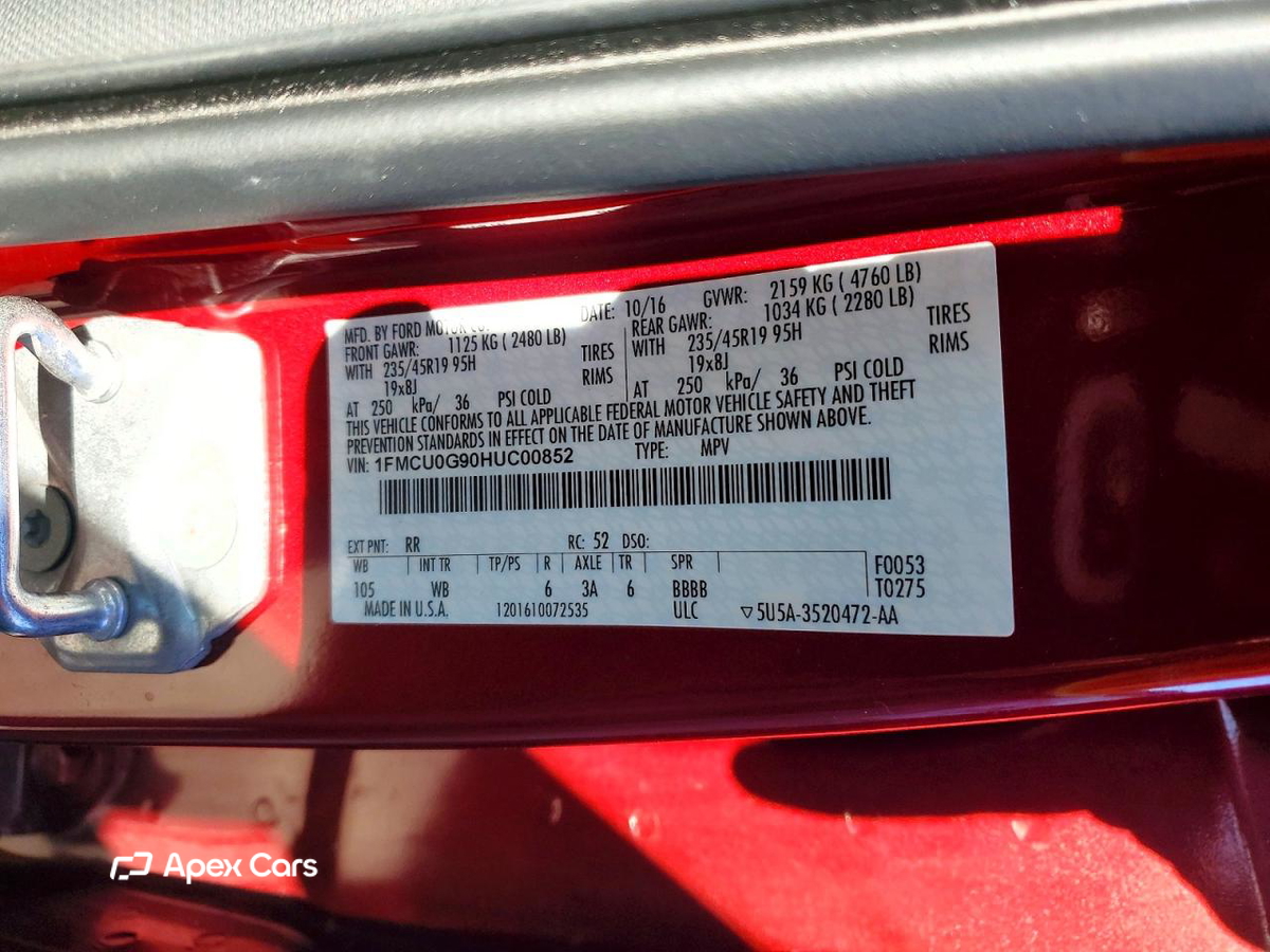 Ford Escape 2017