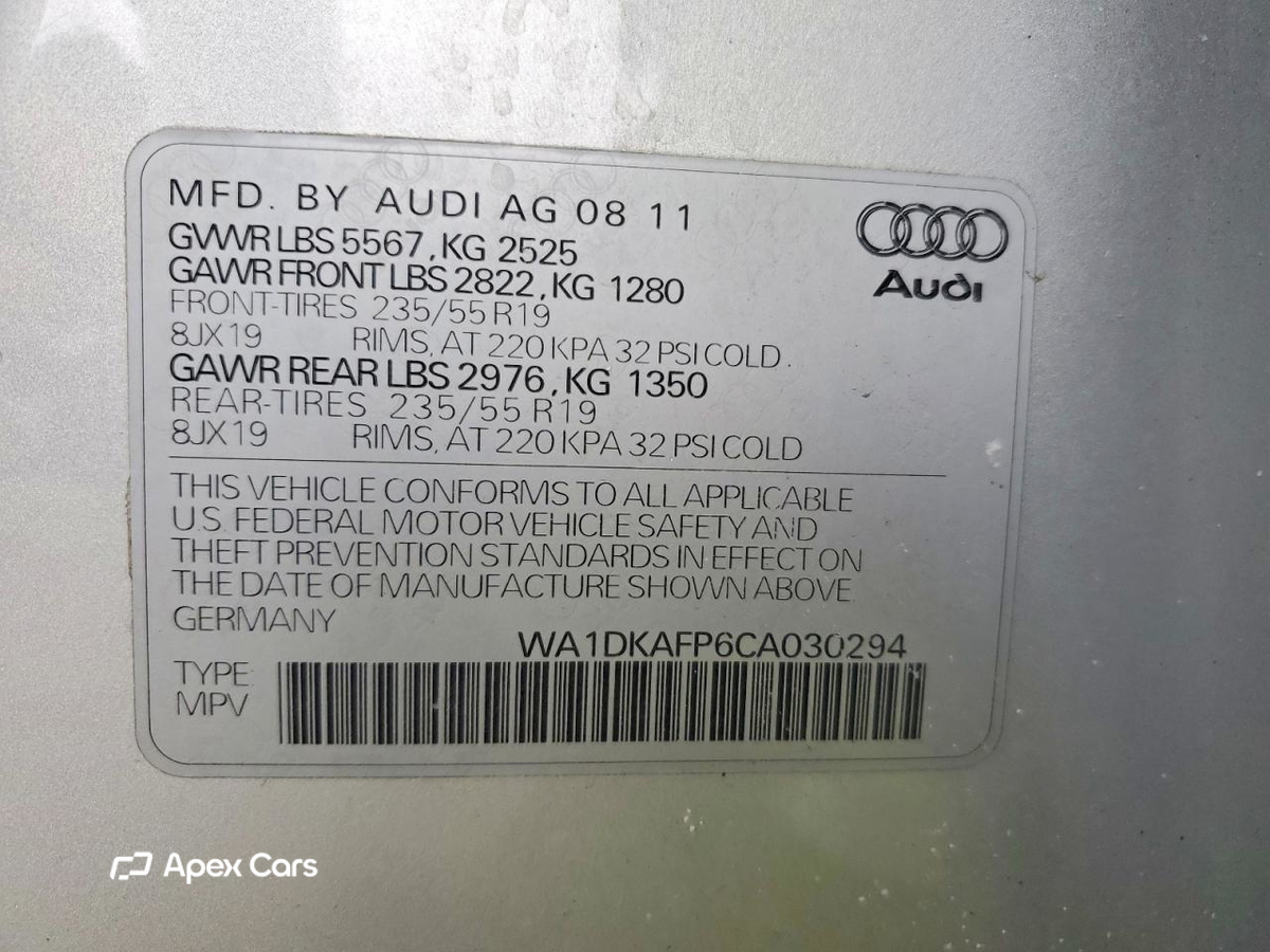 Audi Q5 2012
