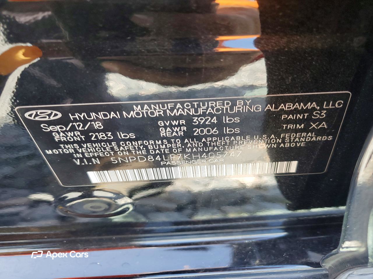 Hyundai Elantra 2019