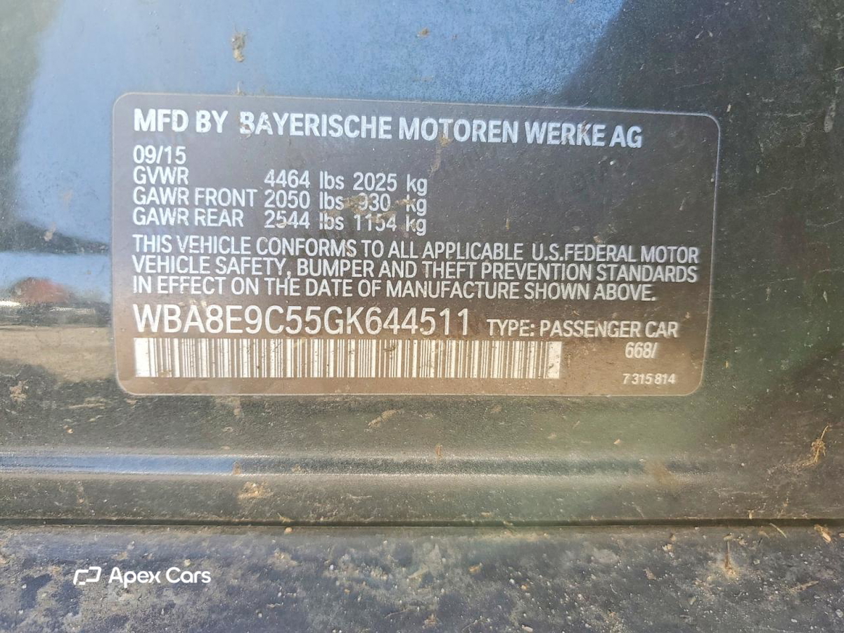 BMW Series 3 2016