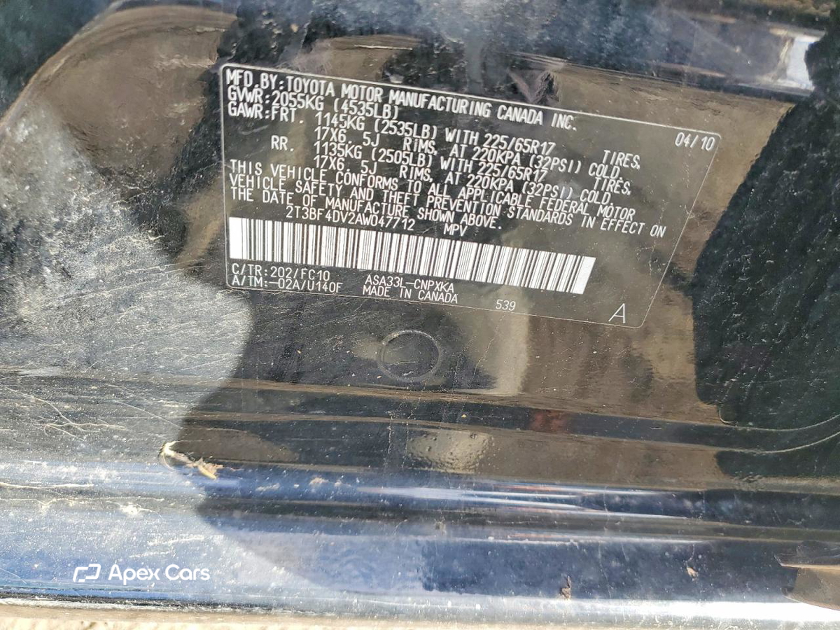 Toyota RAV 4 2010