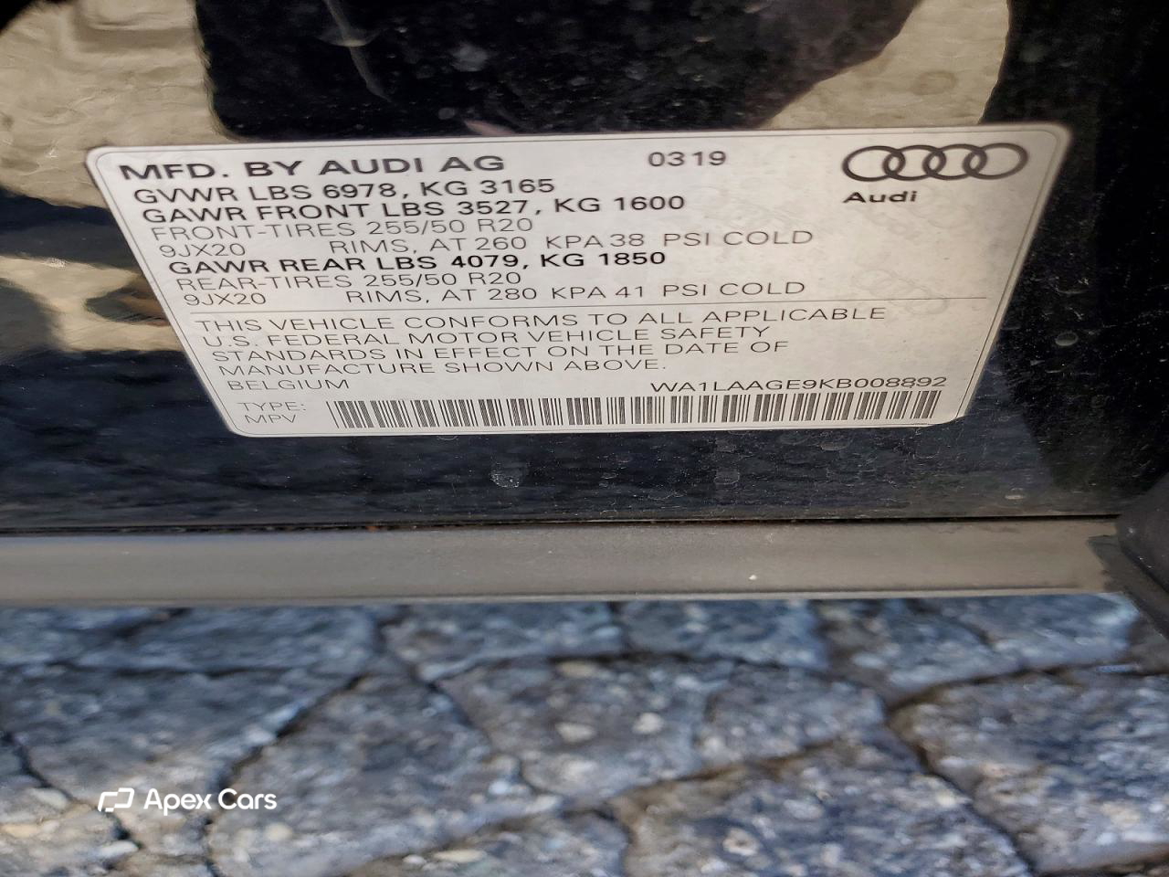 Audi e-tron 2019