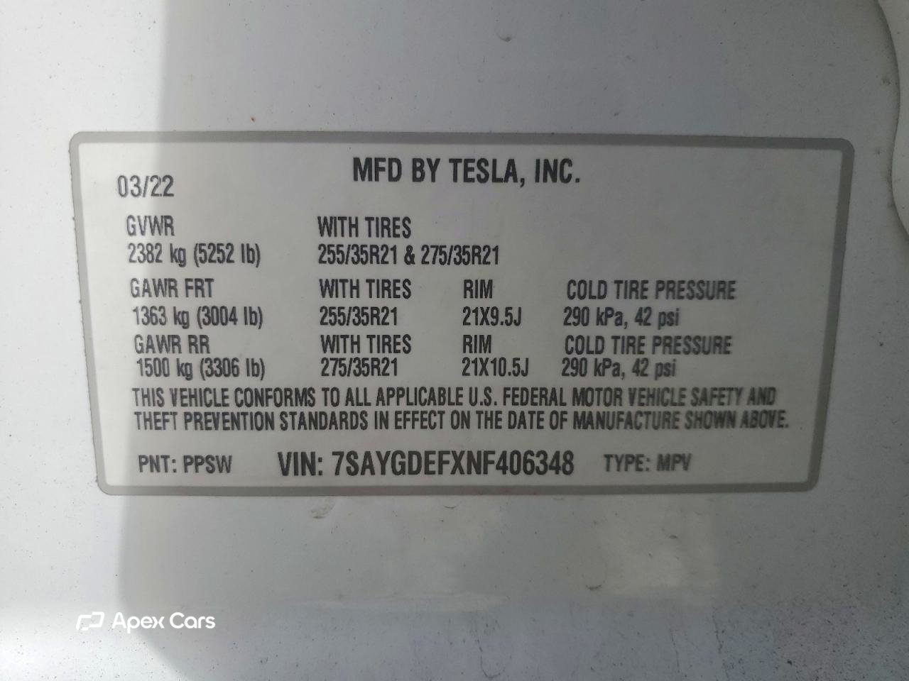 Tesla Model Y 2022
