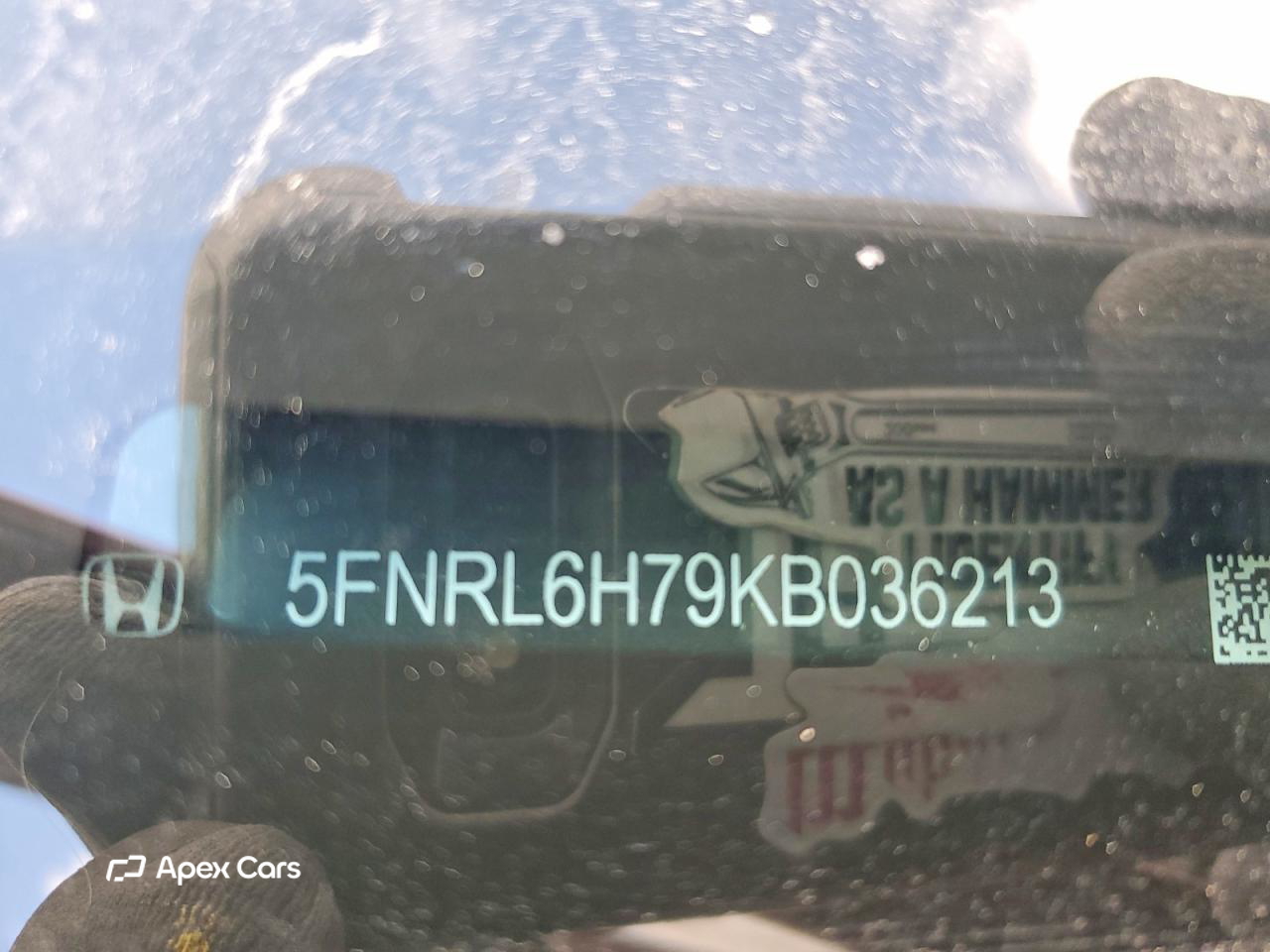 Honda Odyssey 2019