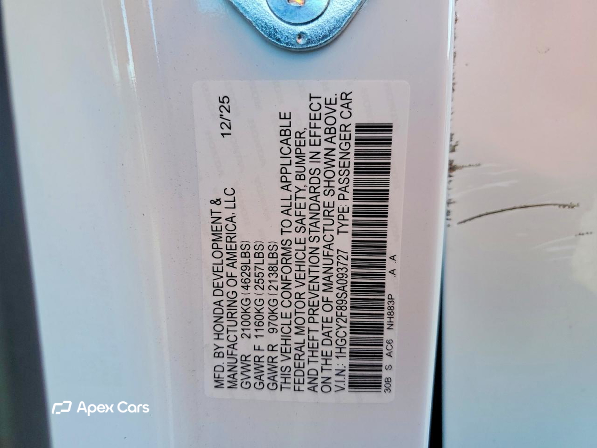 Honda Accord 2025