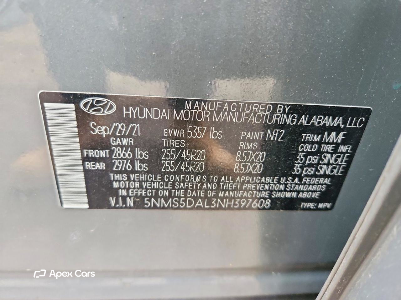 Hyundai Santa Fe 2022