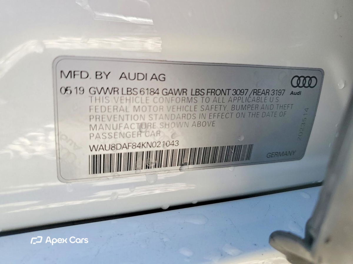 Audi A8 2019