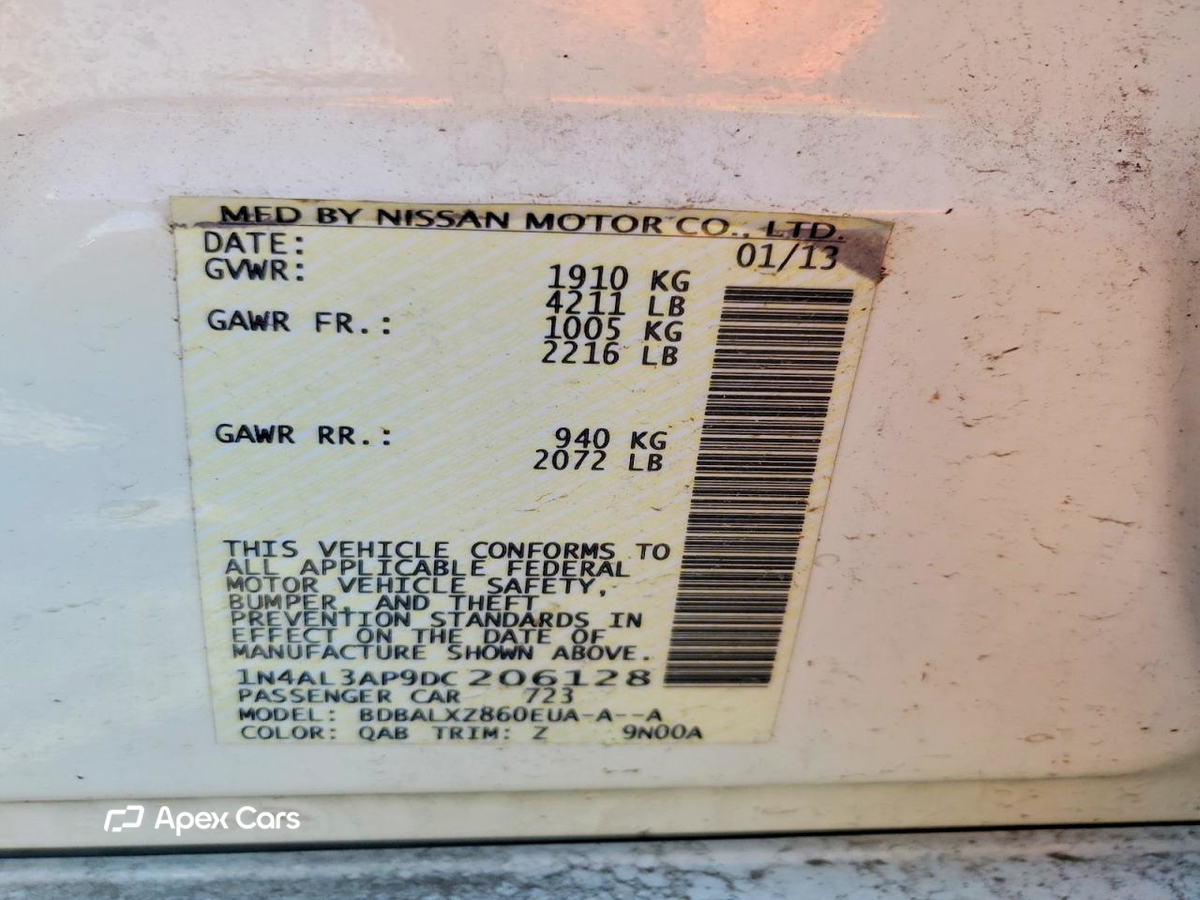Nissan Altima 2013