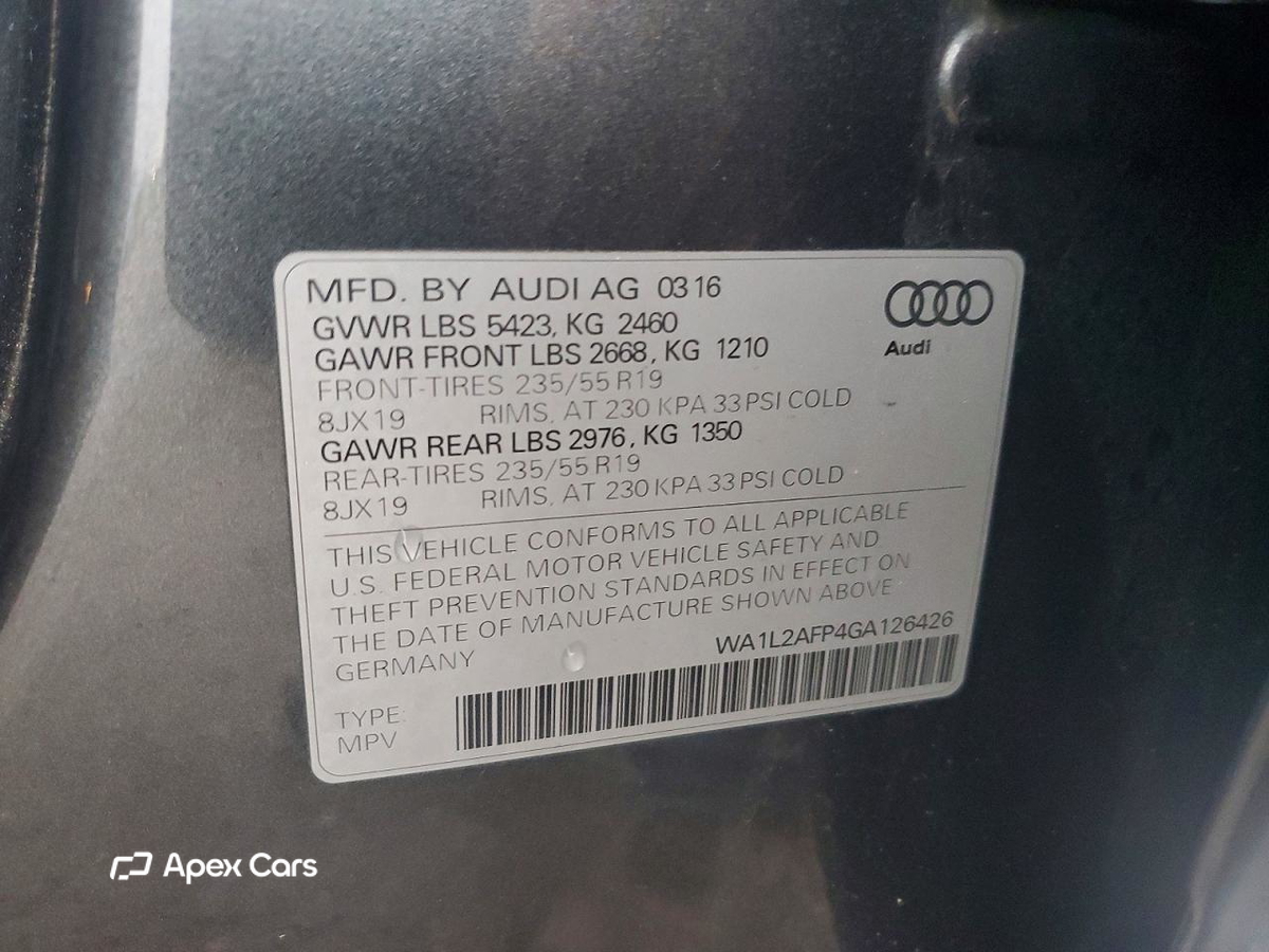 Audi Q5 2016