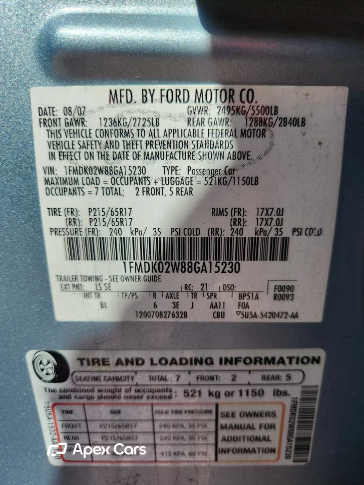 Ford Taurus 2008