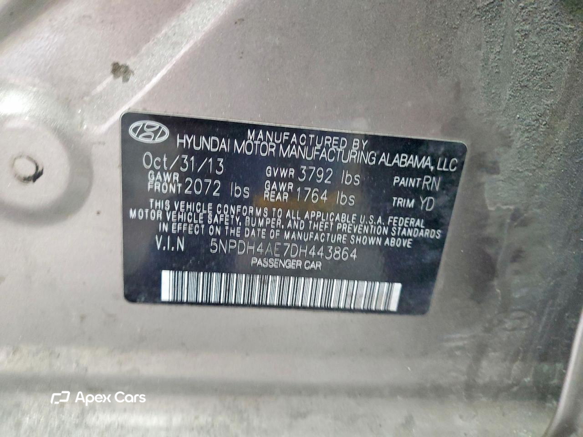 Hyundai Elantra 2013