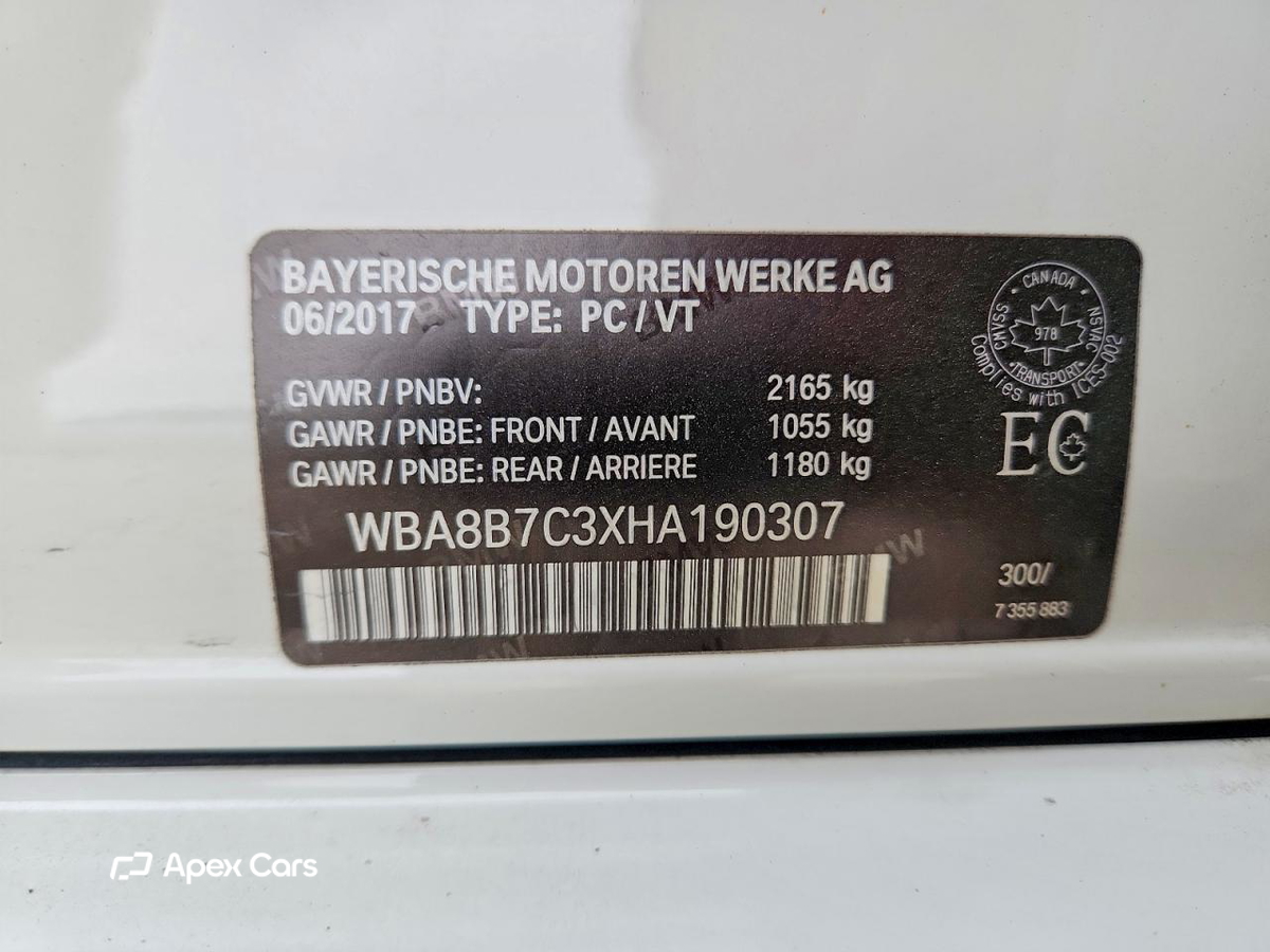 BMW Series 3 2017