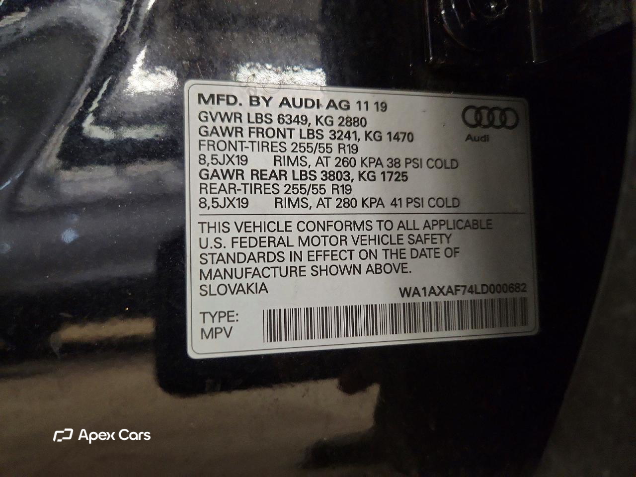 Audi Q7 2020