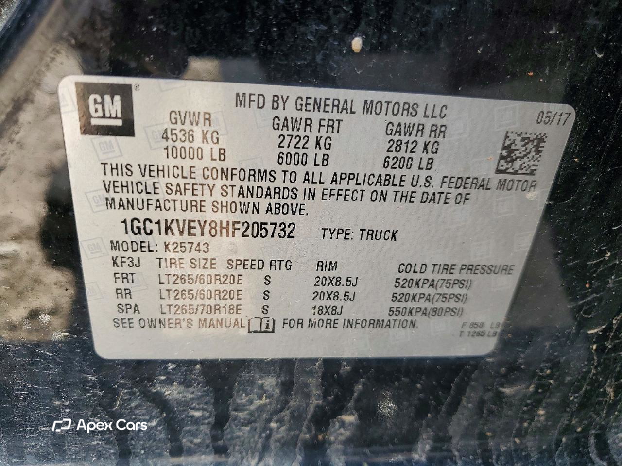 Chevrolet Silverado 2017