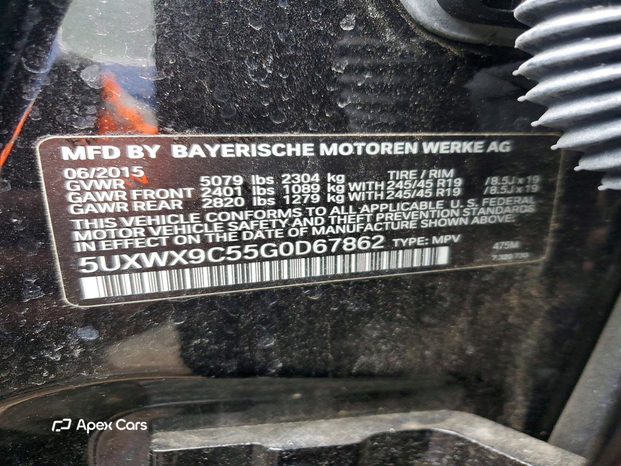 BMW X3 2016
